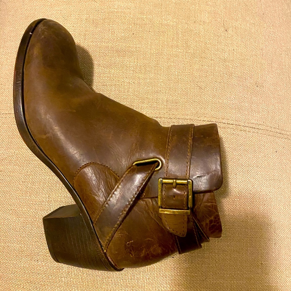Born Brown Booties size 9.5